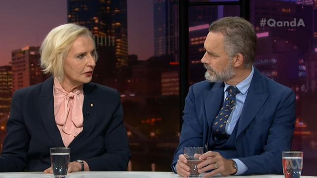 Jordan Peterson, appearing on the ABC’s Q&amp;A program, displayed some worrying behaviour while in Australia.