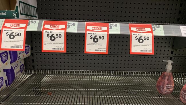 Many Australians have rushed to supermarkets to stock up on their supplies.