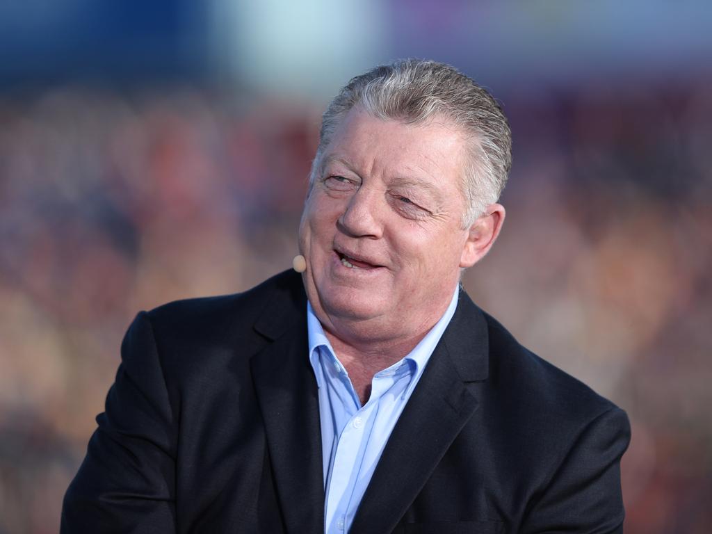 Rugby league commentator Phil Gould.