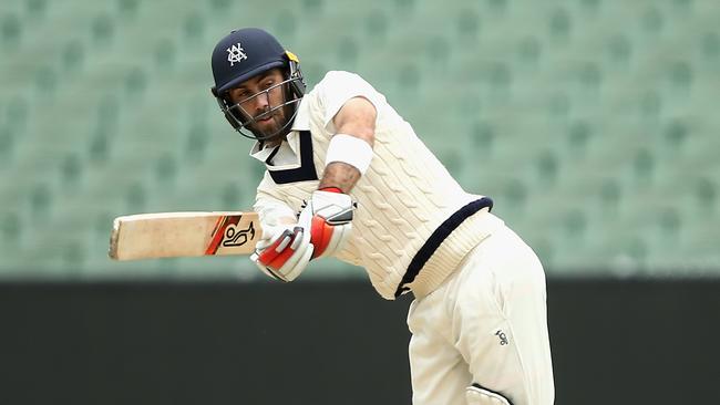 Glenn Maxwell can’t break into the Australian Test team despite posting big scores for Victoria in the Sheffield Shield. Picture: Getty Images