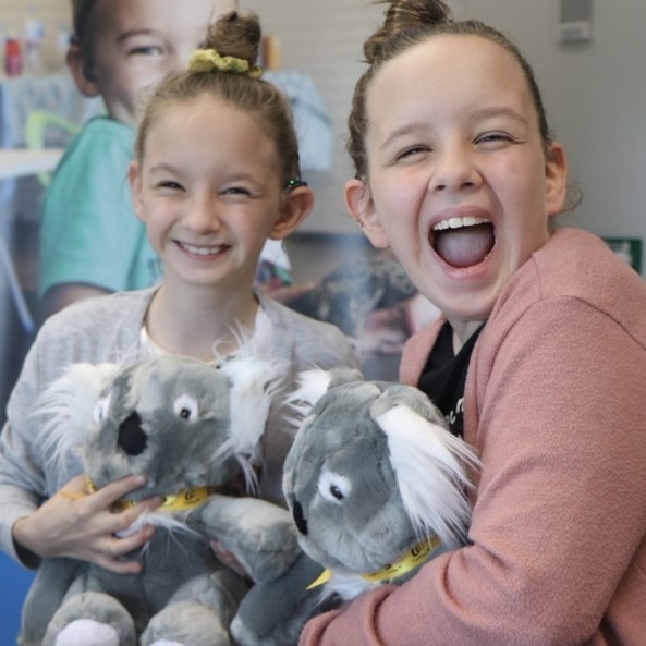 Townsville twins Marley and Sienna Davis, both aged 10. Picture: Supplied