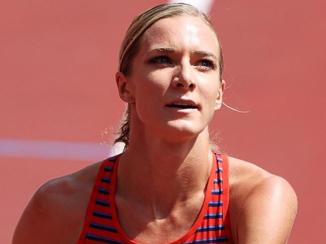 American athlete Emma Coburn was bluntly honest about her performance in Tokyo.