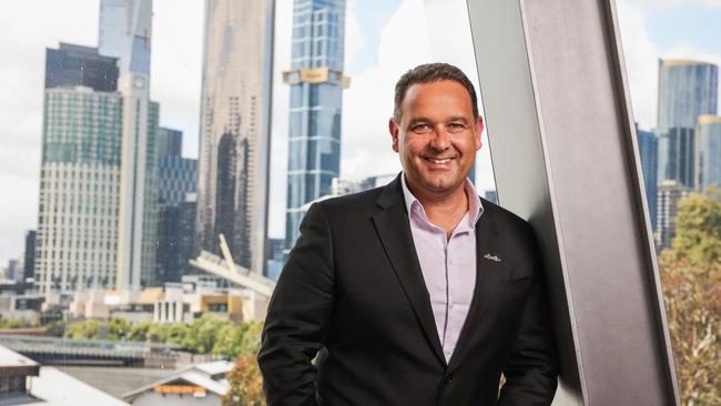 Ben Dawson, CEO of CISCO, which ranked top spot for best medium and large technology workplace. Picture: Supplied