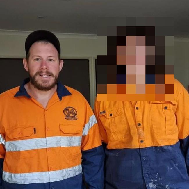 Shane Arnold (left) was the director of C &amp; S Plumbing and paid himself a six figure sum in the last four months of the company’s operation.