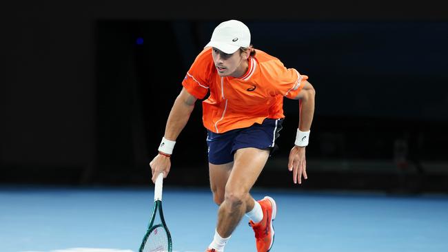 Alex de Minaur looks the goods early. Picture: Getty