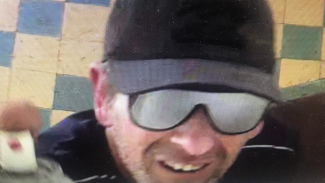 One of the men police wish to speak to after an attempted foiled burglary in Emerald. Picture: Supplied