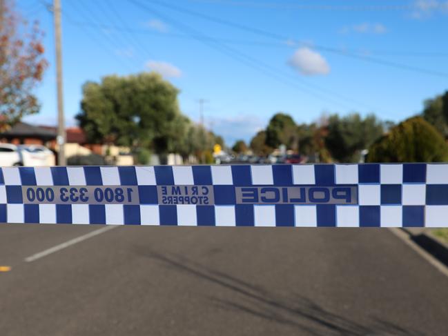 MELBOURNE, AUSTRALIA- NewsWire Photos June 25 2022,  Generic View of Police tape at a crime scenePicture: NCA NewsWire /Brendan Beckett