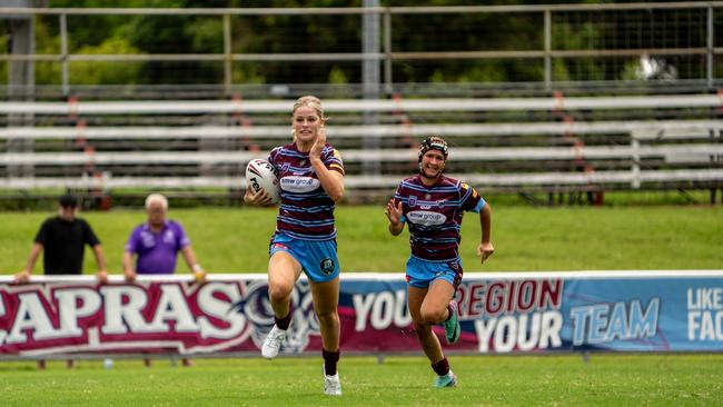 CQ Capras under-17 girls fullback Zoe Robson. Photo: Luke Fletcher