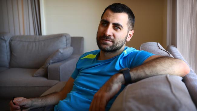 Multiple sclerosis patient Mohamad Dawoud’s deterioration stopped after stem-cell therapy. Picture: Hollie Adams.