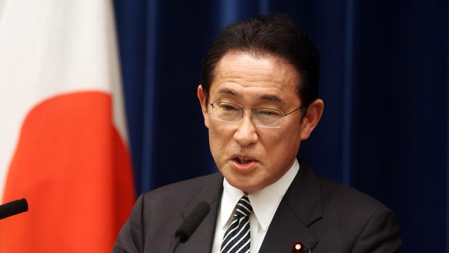 Japanese Prime Minister Fumio Kishida. Picture: Getty Images