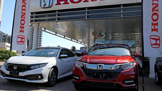 Honda dealers won’t haggle on price any more. Picture: NCA NewsWire/Dylan Coker.