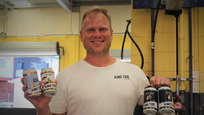 Josh and Lucyna King are transforming a former CBD car dealership into Coffs Harbour’s first brewery. Photo: Tim Jarrett