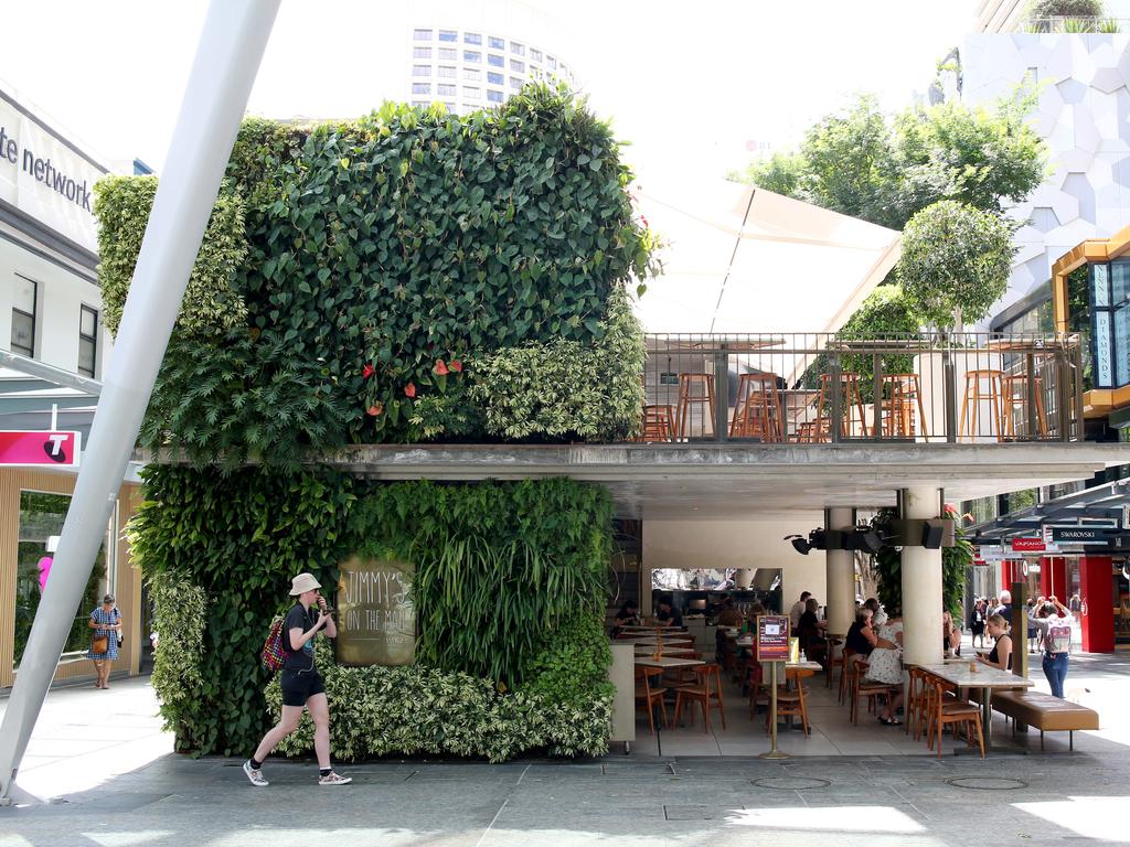 Jimmy’s On The Mall in the Queen Street Mall. Picture: David Clark