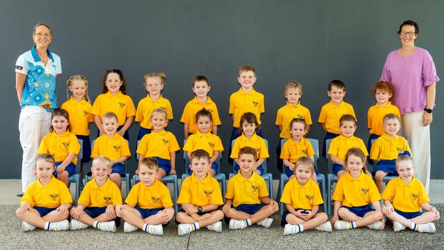 Emmanuel Catholic Primary School Prep G Mrs Linda Grima, Mrs Erin JohnsBack Row: Everlyn, Emilie, Maisie, Cooper, Knox, Lachlan, Henry, Madeline Middle Row: Elba, Hudson, Evie, Willow, Mikayla, Georgie, Sonny, Oliver Front Row: Scarlett, Oscar, Harrison, Cohen, Kaider, Ella, Evie, Brighton Picture: Michaela Harlow