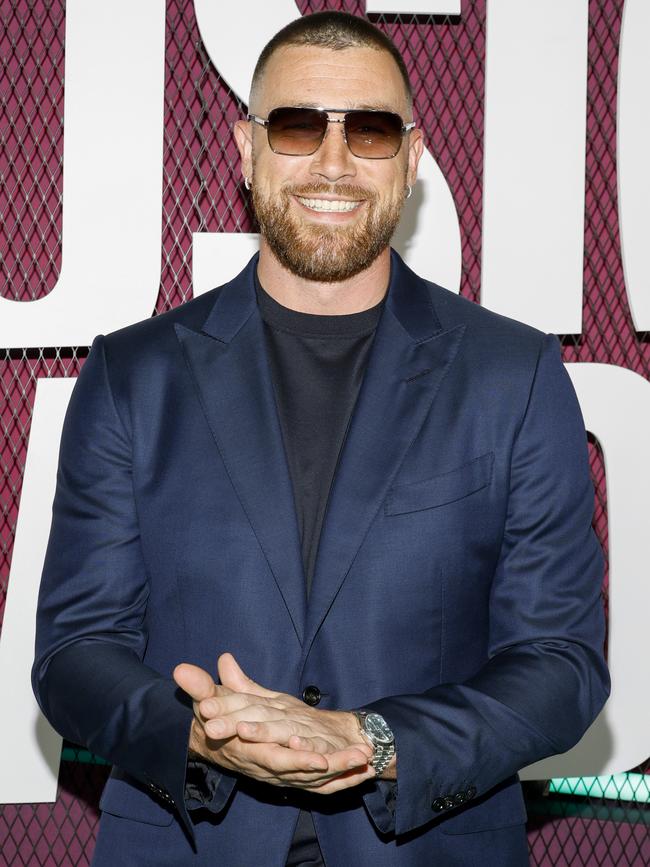 Travis Kelce at the 2023 CMT Music Awards in April. Picture: Photo by Jason Kempin/Getty Images