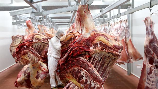 Australian beef exports to the US are down 5.4 per cent this year compared to last.