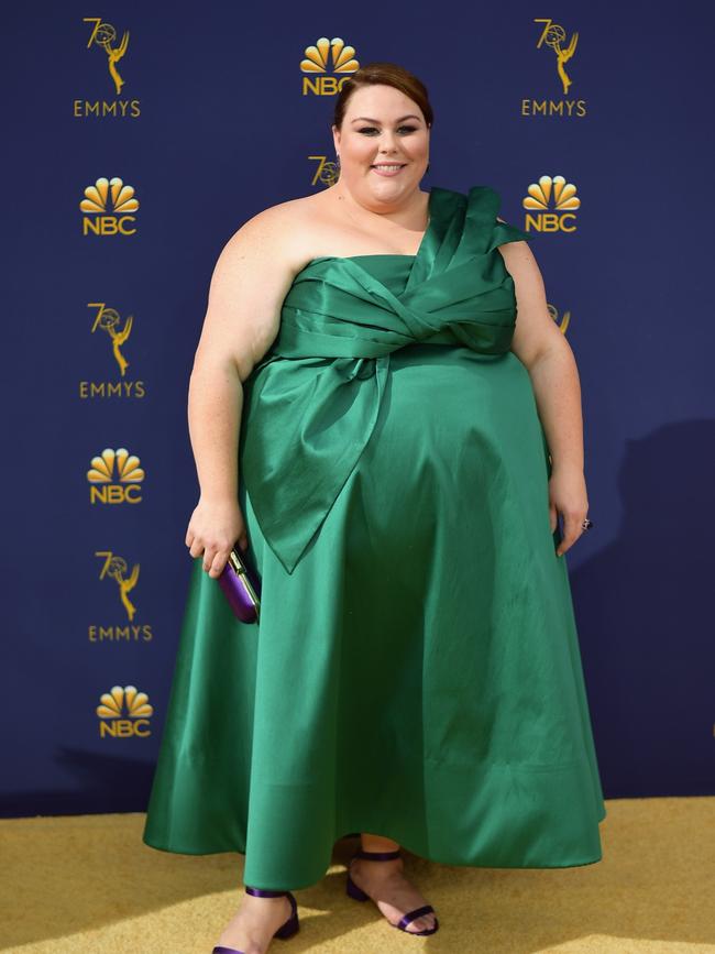 Metz at the 2018 Emmy Awards. Picture: Getty Images/AFP