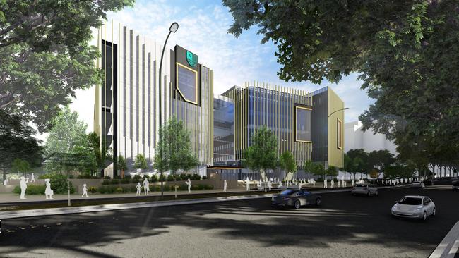 An artist's impression of the $98 million redevelopment of Adelaide Botanic High School.