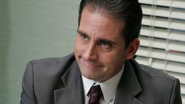 10/06/2005 PIRATE: Actor Steve Carrell in scene from TV program The Office& - American version of British progra...