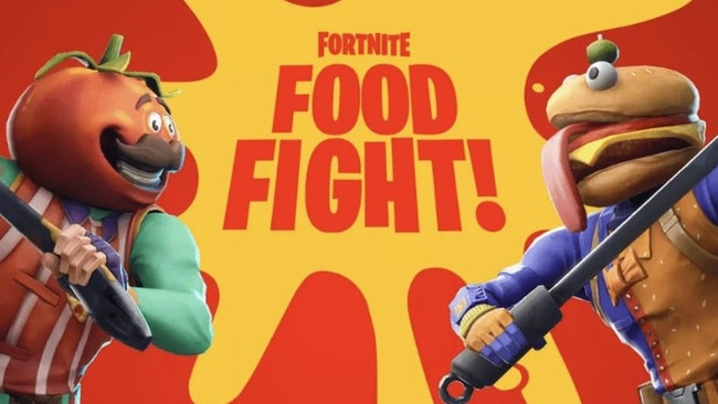 Fortnite has pitted Durr-Burger and Pizza Pit against each other. Picture: Fortnite