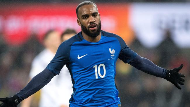 Australia will have to try to contain France striker Alexandre Lacazette.