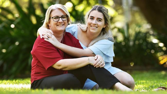 State MP Coralee O'Rourke with daughter Hannah Stewart. Picture: Zak Simmonds