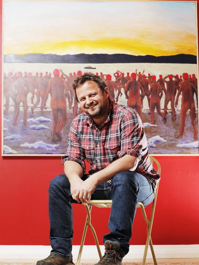 Australian political cartoonist Jon Kudelka. Picture: Zak Simmonds