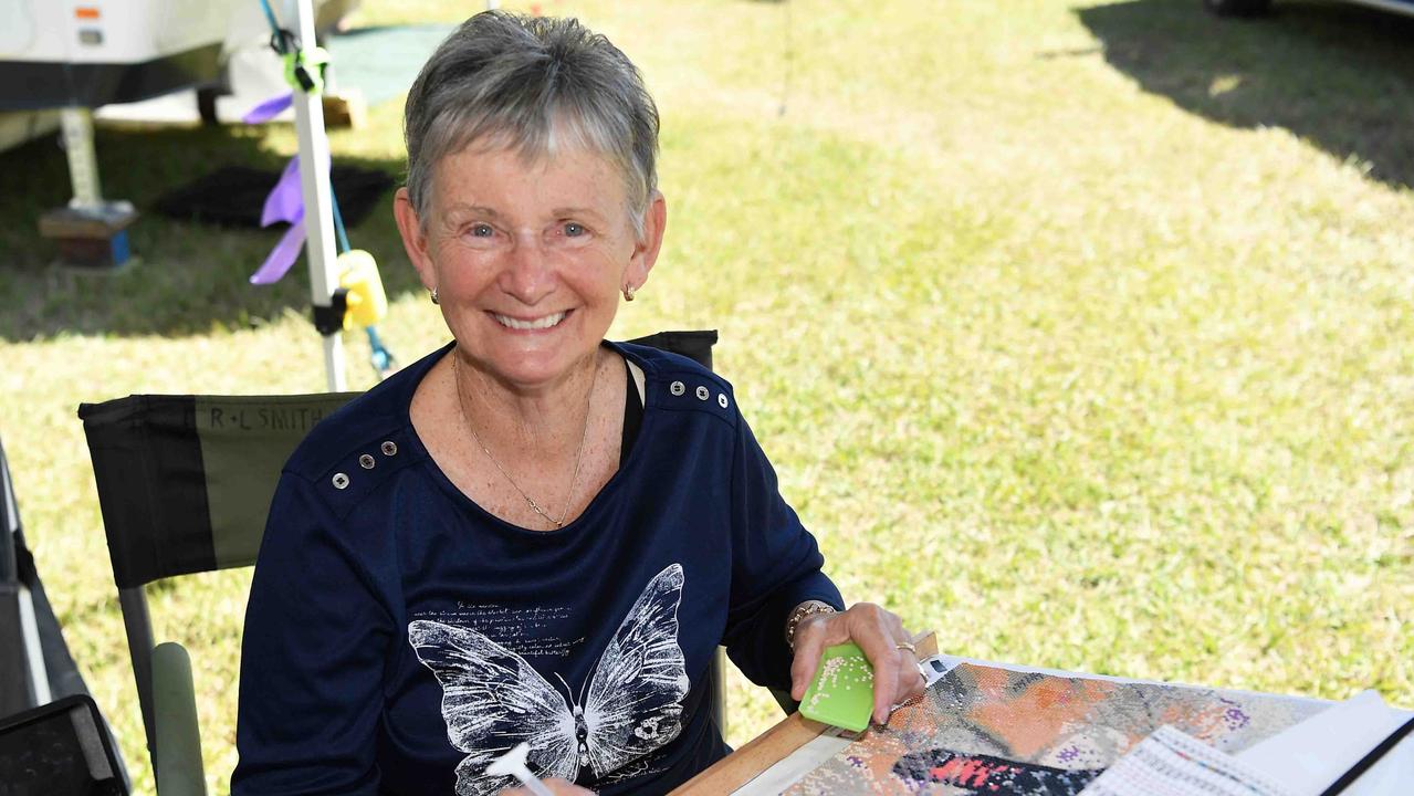 Lyn Smith at the Gympie Muster. Photo: Patrick Woods.