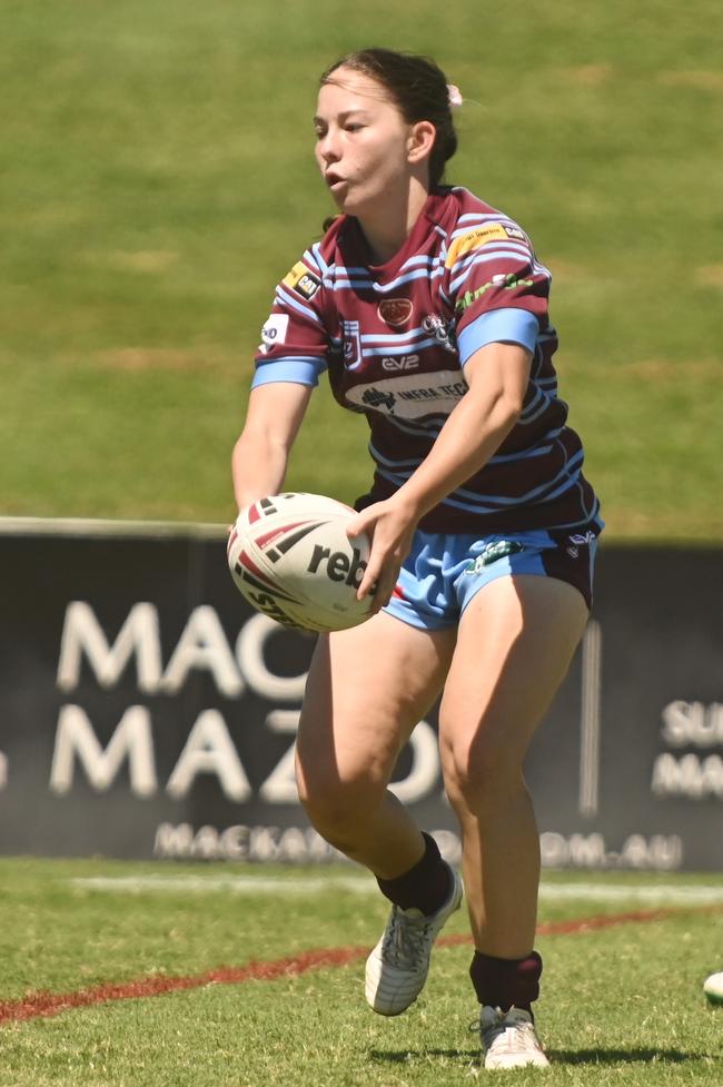 Mackay Cutters vs Central Queensland Capras Harvey Norman U17's Saturday 8 March 2025 Picture:Michaela Harlow