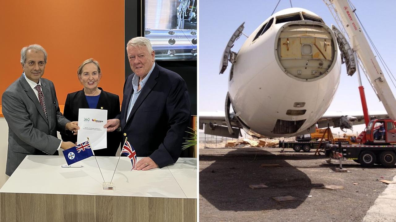 $100m Australia-first aircraft recycling facility coming to regional Qld