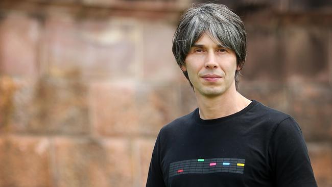 British astrophysicist Brian Cox is in Brisbane for a ground breaking show with the Queensland Symphony Orchestra. Pics Tara Croser.