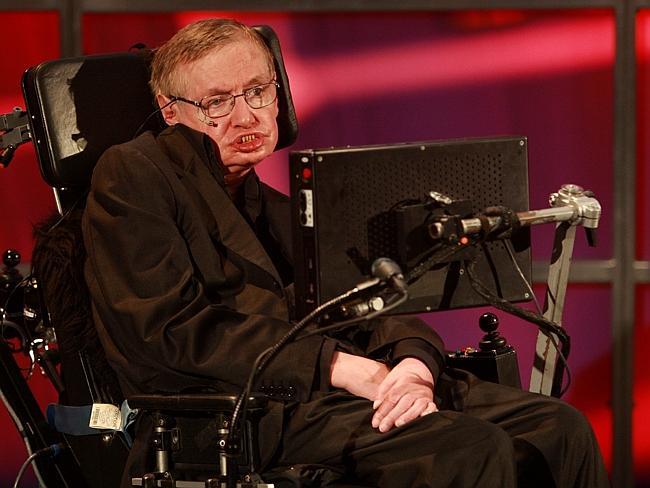 British theoretical physicist Professor Stephen Hawking.