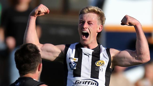 Joe Richards is now a Collingwood player. Picture: Yuri Kouzmin