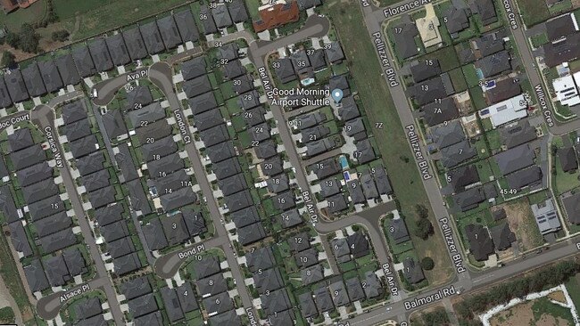 The two vehicles, an Audi and Lexus, were stolen last week from Bel Air Dr. Picture: Google Maps