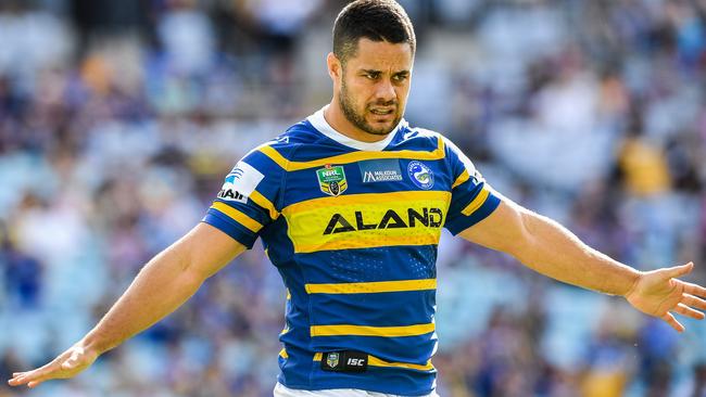 Hayne admitted the Eels were stung by media criticism (AAP/Brendan Esposito)