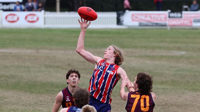 Wilston Grange ruckman Marcus Zipf is great for team morale. Picture: Tertius Pickard