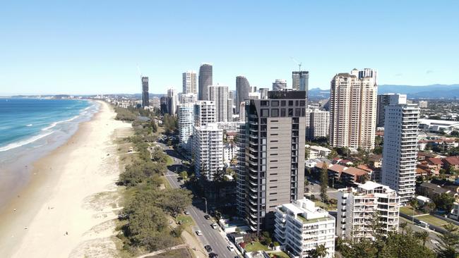 Good luck finding anything for around $700,000 close to the beach on the Gold Coast. Picture: Brendan Radke