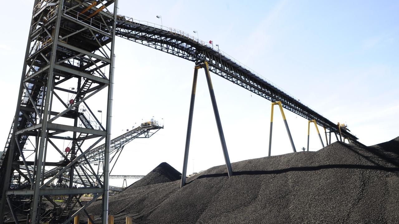 Whitehaven's Narrabri underground coal mine in NSW. Coal and iron ore stocks soared on Wednesday on the back of fresh stimulus from China. Picture: Whitehaven Coal