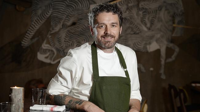 Chef and restauranter Jock Zonfrillo in his former restaurant. Picture: Bianca De Marchi