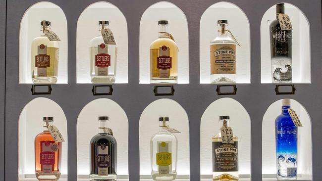 90 gins will be available to try when Miami Marketta opens its Gin Parlour next week.  Picture: Jerad Williams