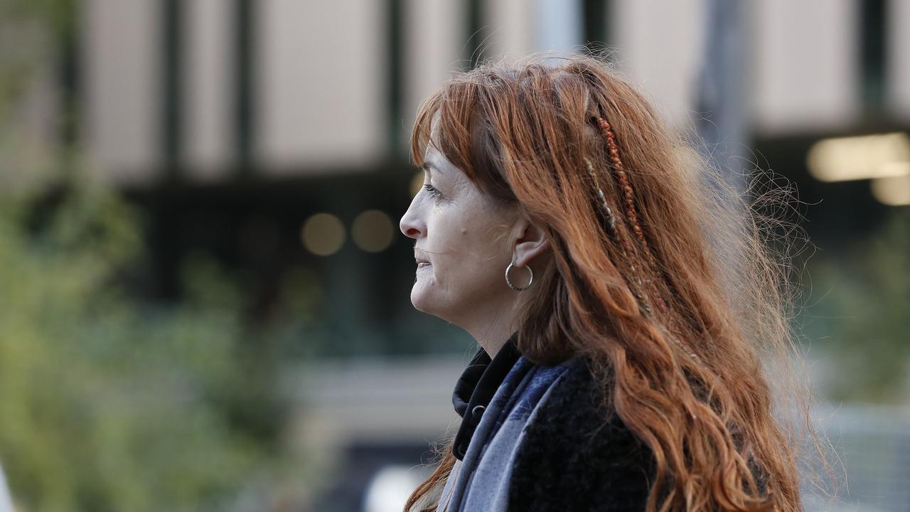 Mother of Jari Wise, Faith Tkalac at the Supreme Court of Tasmania. Picture: Zak Simmonds