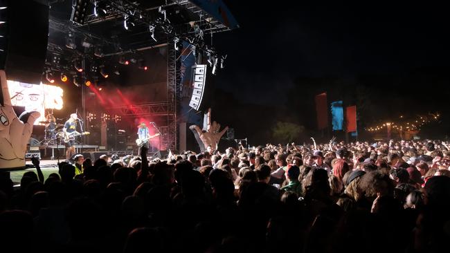 Last year’s Drop Music Festival in Torquay. The festival will return to Manly. Picture: Mark Wilson