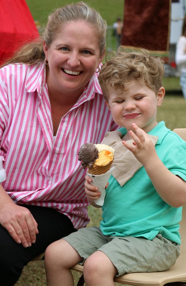 Lauren and Archie Shepherd. Picture: Letea Cavander