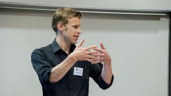 UTAS Associate Professor of Energy and Power Systems Evan Franklin. Picture: Energy Transition Hub