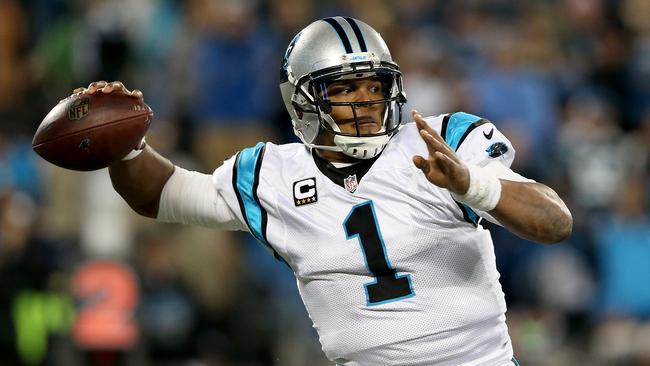 Cam Newton #1 of the Carolina Panthers.