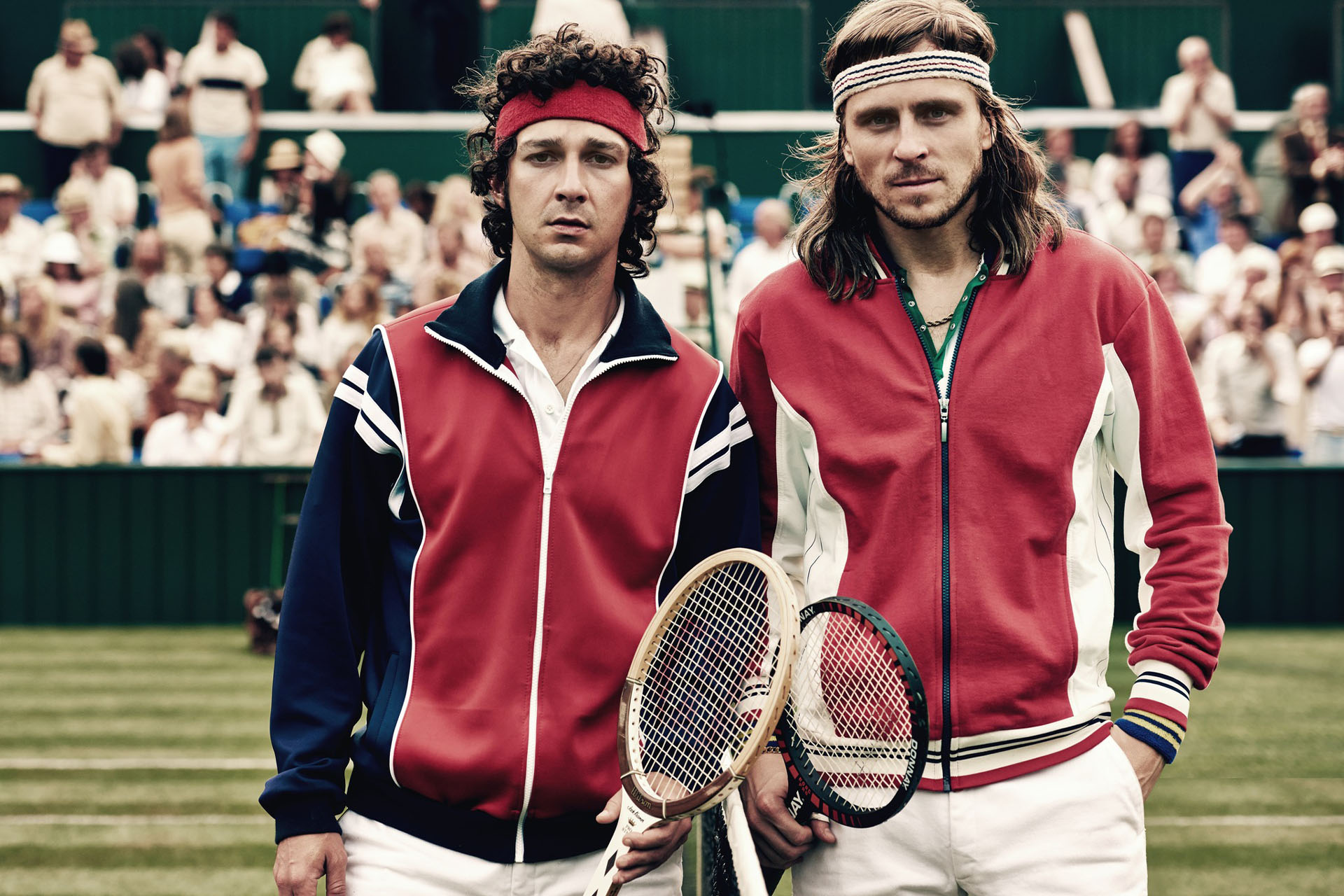 <p><em>Image credit: Nordisk Film</em></p><p>&nbsp;</p><p>&nbsp;</p><h3>5. <em>Borg vs. McEnroe</em> (2017)</h3><p>&nbsp;</p><p>Sports drama <em>Borg vs. McEnroe</em> recreates the legendary rivalry between two tennis icons, Bj&ouml;rn Borg and John McEnroe, leading up to their historic clash at the 1980 Wimbledon Championships. The film delves into the clashing personalities and playing styles of the stoic and cool-headed Borg, played by Sverrir Gudnason, and the fiery and temperamental McEnroe, portrayed by Shia LaBeouf. As tensions mount both on and off the court, the movie provides a compelling exploration of the intense pressure and emotional struggles faced by these athletes at the pinnacle of their careers&mdash;a riveting portrayal of tennis history and the complex human dynamics that fuelled one of the sport's most memorable rivalries.</p>