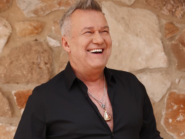 Jimmy Barnes recalls the moment he ended up nude for charity. Picture: Sam Ruttyn