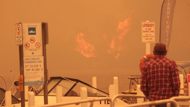 Residents have describing terrifying scenes in the town over the past two days. Pictures: Trevor Jay