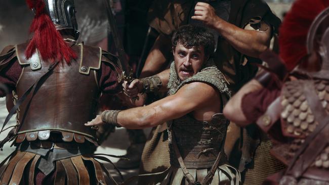 Paul Mescal plays a grown-up Lucius in Gladiator II. Picture: Supplied