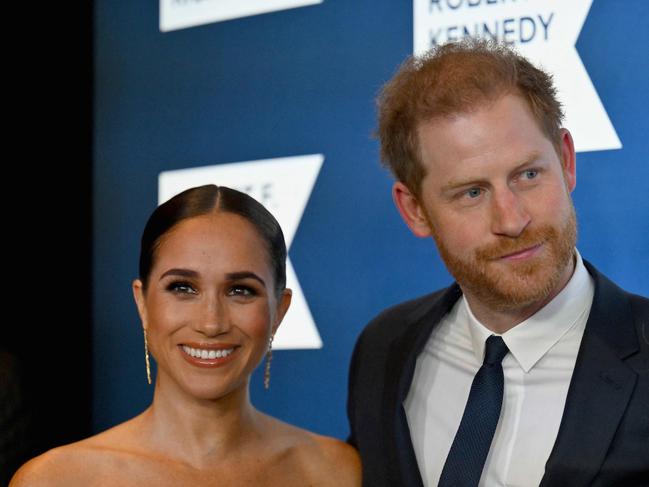 Prince Harry and Meghan Markle signed a big deal with Netflix. Picture: AFP